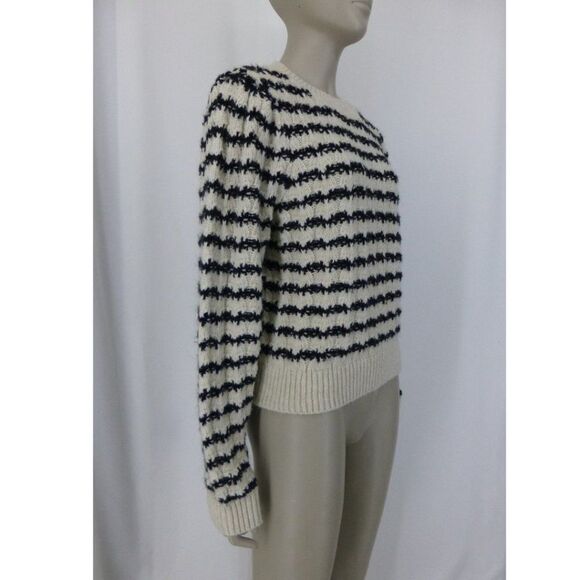 MNG (Mango) Black and White Knitted Sweater - Picture 3 of 9